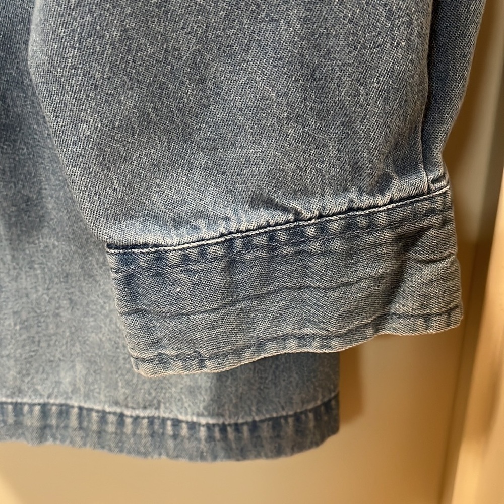 Passion-I Blue denim shirt Size large - Picture 5 of 8